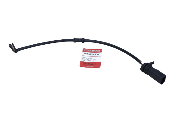 QUICK BRAKE WS 0375 A — Styk ostrzegawczy, zużycie okładzin hamulcowych